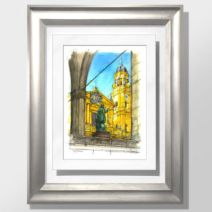 049a (Feldherrnhalle und Theatinerkirche)